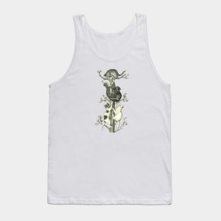 CAT UP THE TREE Tank Top